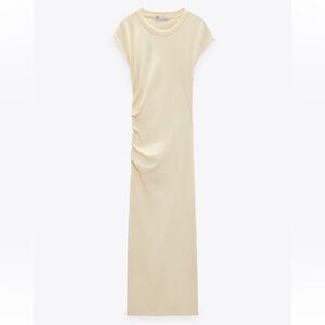 Cream Zara dress